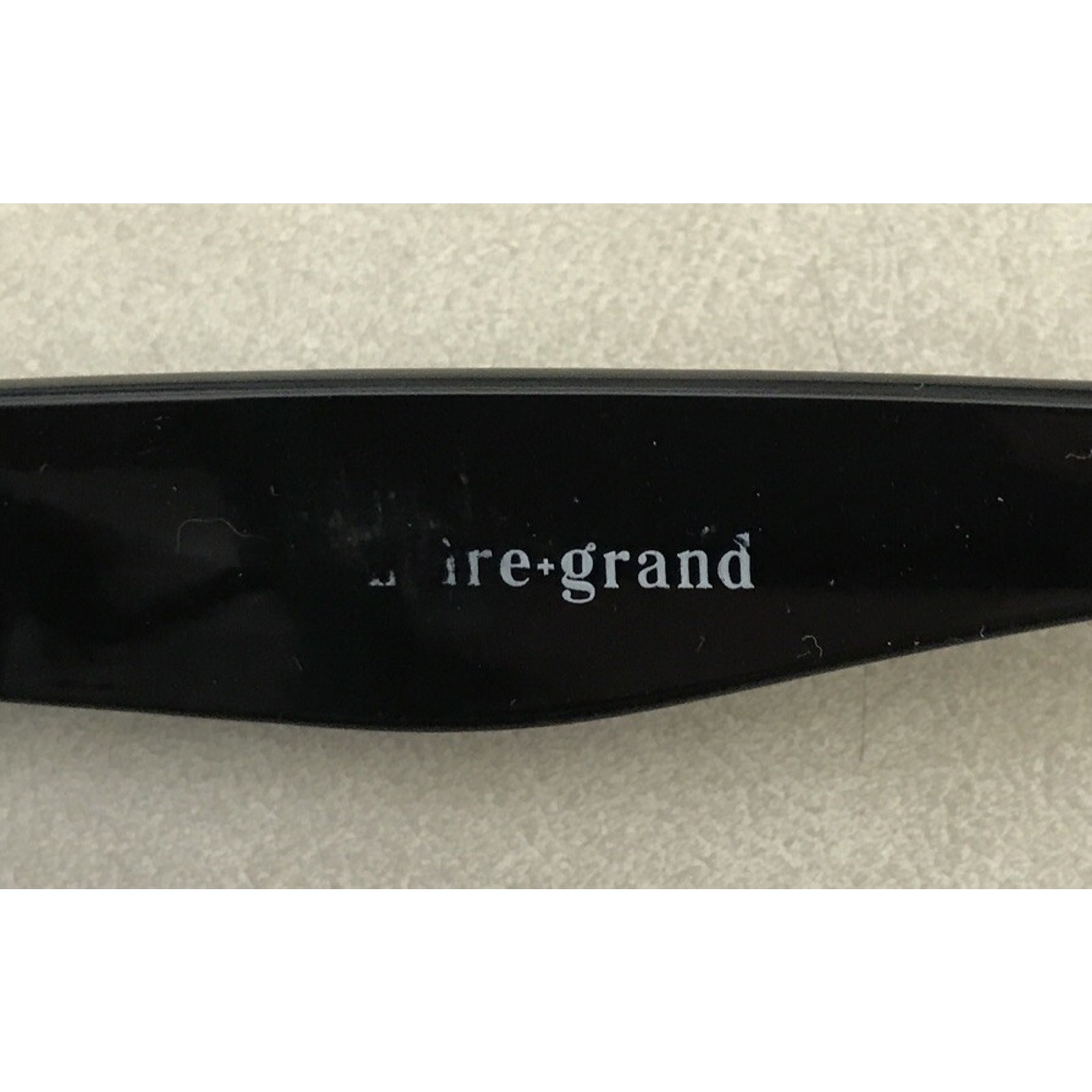 Mure + Grand Bash Block Black Retro Mod Square Frame Sunglasses Bash01-B — image 2 of 5
